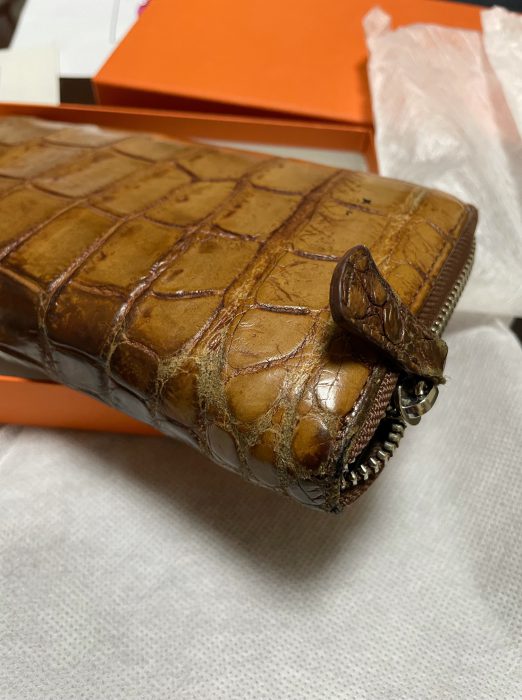 クロコダイル　財布　マット　アセスジャパン